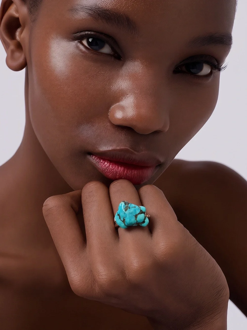 Hand Crafted elegant turquoise